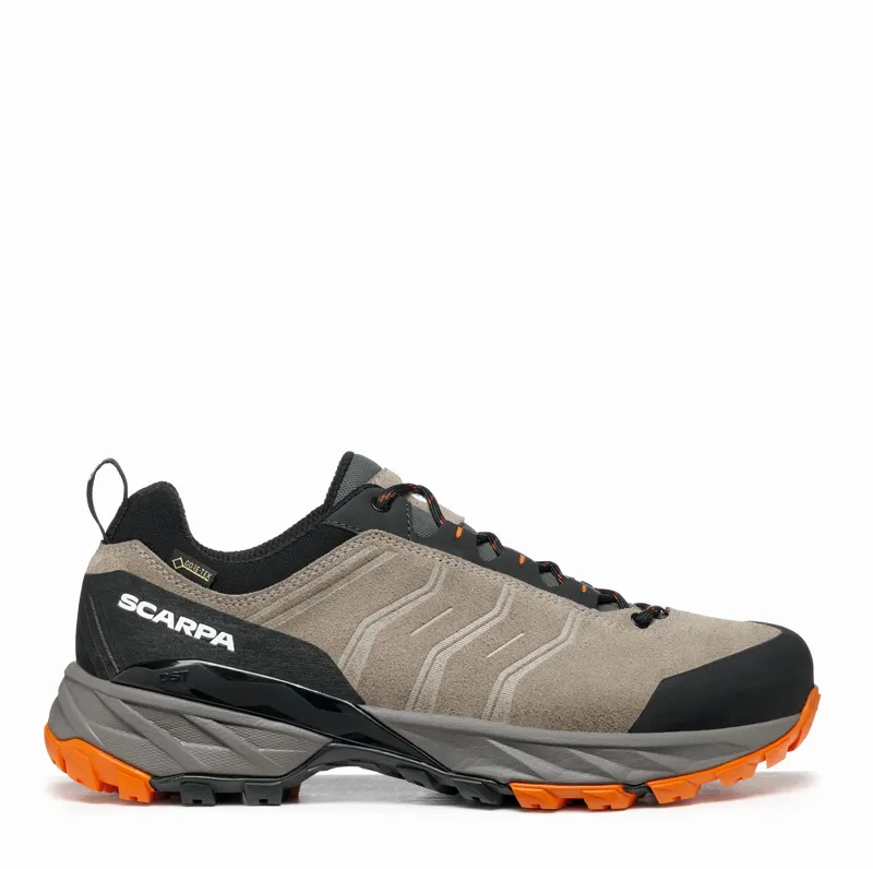 Scarpa Mens Rush Trail GTX Shoes - Taupe-Mango-1